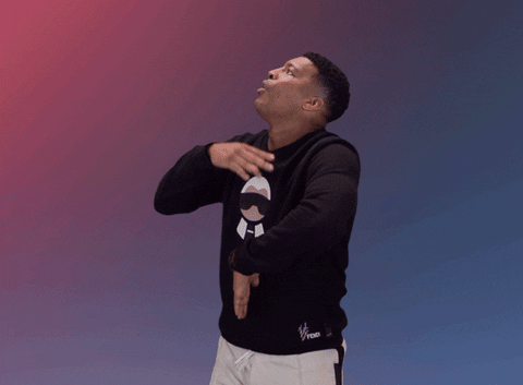 gif of football Jameis Winston doing his end-zone dance. Gif from giphy.com